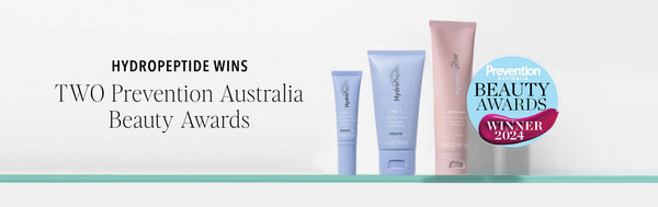 HydroPeptide WINS TWO Prevention Australia Beauty Awards 2024